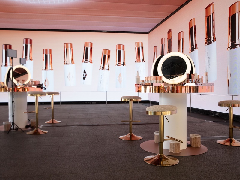 Inside Charlotte Tilbury's one-day UK pop-up at London’s Outernet venue