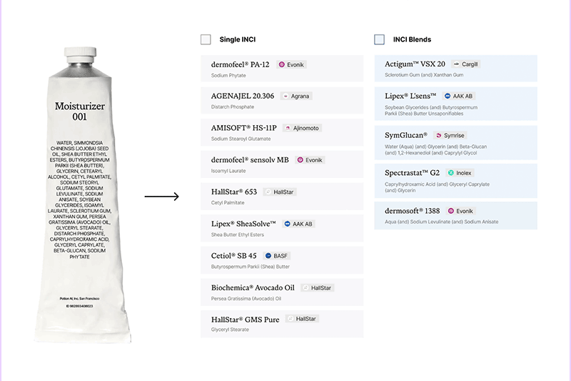 Meet Potion AI, a free platform for beauty R&D